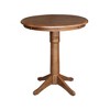 International Concepts 30" Round Top Pedestal Table - 35.9" Height - 2 of 4
