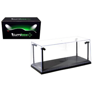 Illumibox Black Collectible Display Show Case Illumicase+ with LED Lights for 1/64 1/43 1/32 1/24 1/18 Scale Models - 1 of 4