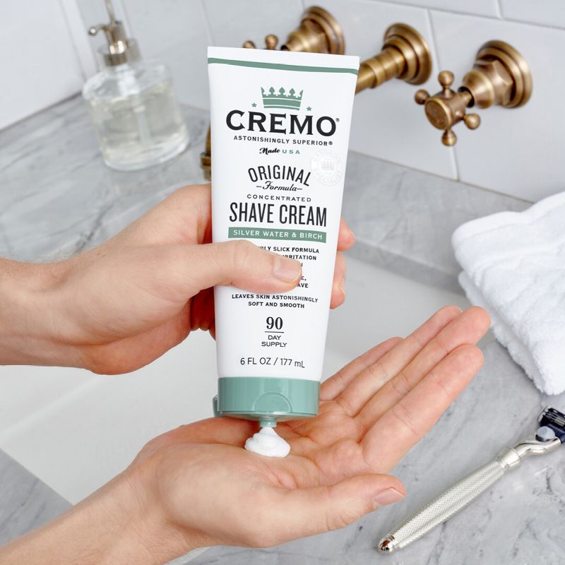 Cremo Silver Water and Birch Shave Cream - 6oz, 6 of 9