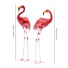 YIYIBYUS Flamingo Garden Statue, Outdoor Yard Lawn Art Decor Flamingo Statue, Garden Flamingo Statue - 4 of 4