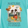 Girls' - Disney - Nature The Antidote To Stress Fitted Short Sleeve Graphic T-Shirt - 2 of 4