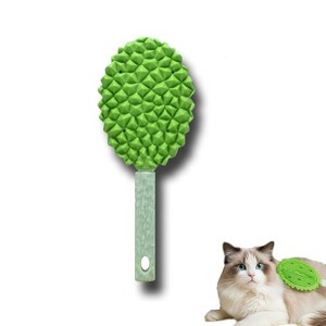 BABYYER Cat Brush for Shedding Dog Brush Hair Cleaning Comb Bath Massage Tool for Shedding & Grooming, Remove Loose Hair - 1 of 4