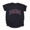 Simply Sage Market Embroidered Mom Varsity Outline Garment Dyed Tee - 2 of 4