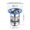 Unique Bargains Stainless Steel Anti-Odo One Way Hair Floor Drain Stoppers - 2 of 3