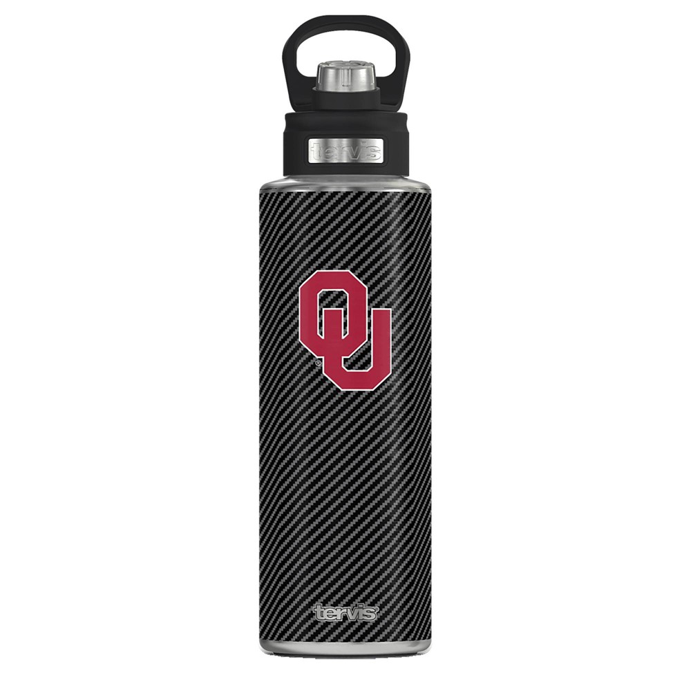 Photos - Water Bottle NCAA Oklahoma Sooners Carbon Fiber Wide Mouth  - 40oz