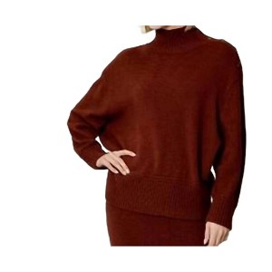 Women's brown button sweater - DESIGN HISTORY - 1 of 1
