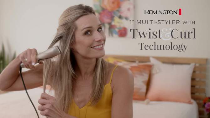 Remington Pro Multi-Styler with Twist &#38; Curl Technology - 1&#34;, 2 of 9, play video