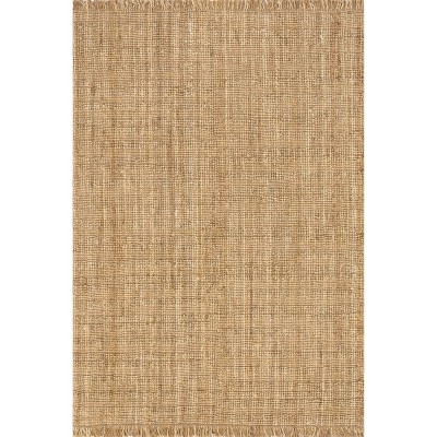 Nuloom Oslo Classic Farmhouse Jute Fringe Indoor Area Rug