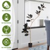 Gulches Bonsai tropical plant simulation green plant artificial leaf pot Large Uv artificial plant branch 210cm disassembly 1pcs/set - 3 of 4