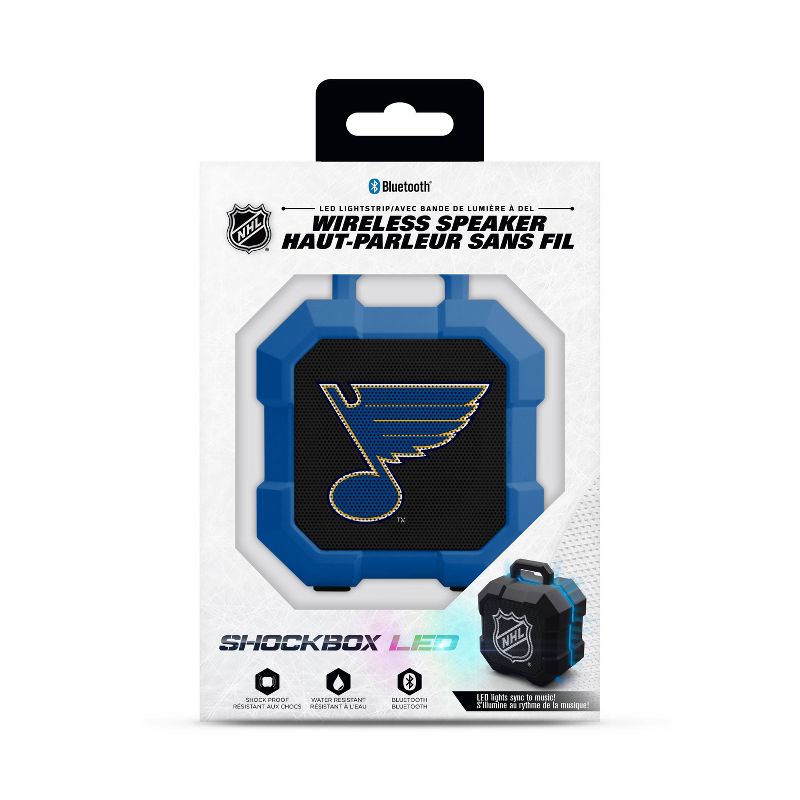 NHL St. Louis Blues LED Shock Box Speaker, 2 of 4