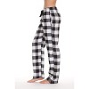 #followme Buffalo Plaid Flannel Pajama Pants for Women with Pockets - 2 of 3