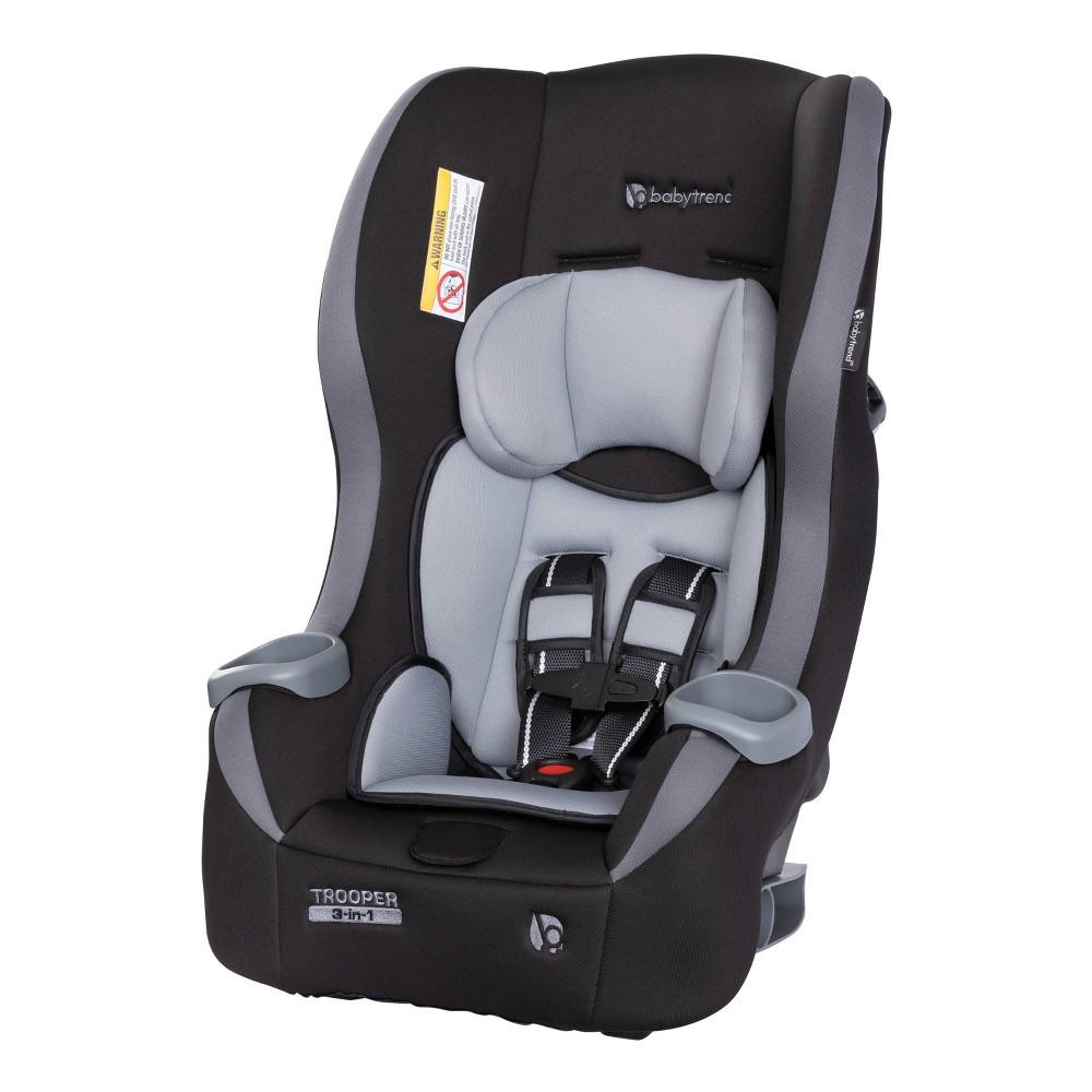 Photos - Car Seat Baby Trend Trooper 3-in-1 Convertible  - Black 