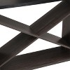 NicBex 3-Tier Console Table with Open Shelves, Narrow Entry Table with Circular Modelling Design, Couch Table for Living Room, Entryway - 2 of 4