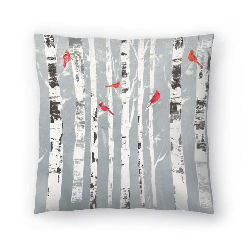 Bright And Merry by Pi Holiday Collection - Minimalist Throw Pillow, 1 of 5