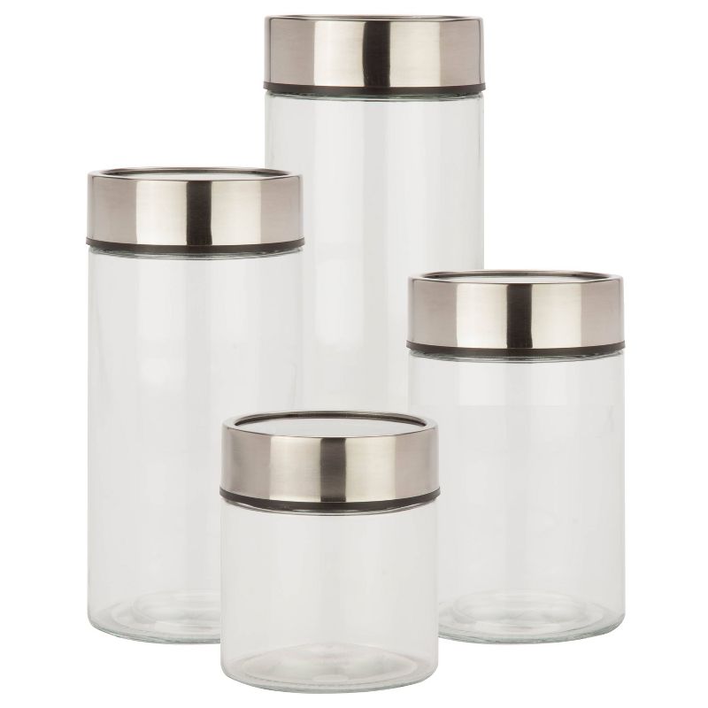 Honey-Can-Do 4pc Date Dial Jar Set, 1 of 5