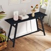 NicBex Natural Console Table for Entryway,Narrow Entryway Table with Minimalist Design,Foyer Tables for Entrance,Hallway,Living Room - image 2 of 4