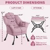 Acekool Lounge Chair with Ottoman - 2 of 4