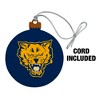 Fort Valley State University Primary Logo Wood Christmas Tree Holiday Ornament - 2 of 4