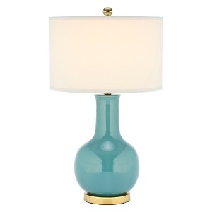 Table Lamp - Light Blue - Safavieh