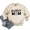 Simply Sage Market Baseball Mom Smiley Face Sweatshirt - 3 of 4