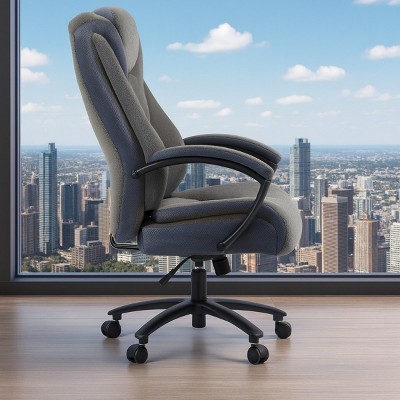Adjustable Office Chair with High-Back and 360° Swivel, Comfortable Task Chair for Home and Work-The Pop Home