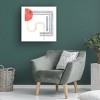 18" x 18" Grace Popp 'Deco Sunrise V' Unframed Wall Canvas - Trademark Fine Art: Giclee Modern Art for Home Decor - 4 of 4