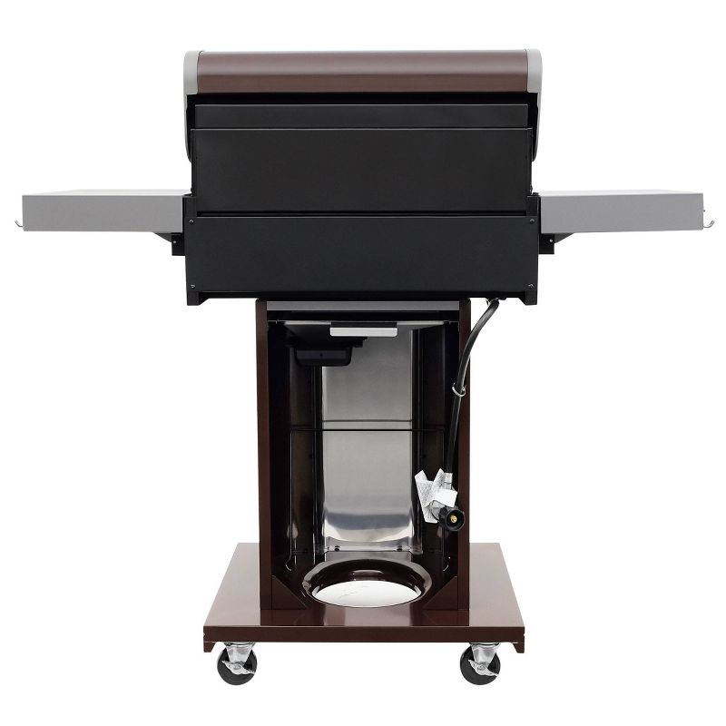 Permasteel 3-Burner Gas Grill with Foldable Side Tables, 5 of 8