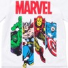 Marvel Avengers Spider-Man Hulk Black Panther Iron Man Thor Rash Guard Swim Shirt Toddler - 3 of 4