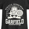 Girls' - Garfield - Tennis Fitted Short Sleeve Graphic T-Shirt - 2 of 4