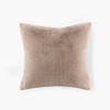 LIVN CO. Premium Faux Fur Square Decorative Pillow - 4 of 4
