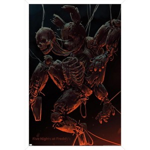 Trends International Five Nights at Freddy's - Skeleton Framed Wall Poster Prints - 1 of 4