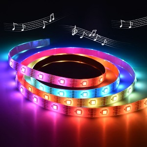 Yescom 6.6 Ft Smart WIFI LED Strip Light Extension Accessory 5050 RGB Color Changing LED Lights for Cabinet,Bedroom, House, Holiday - 1 of 4