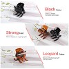 6 Pieces Hair Claw Clips, Morhom 1.3 Inch Jaw Clips for Thick or Medium Hair - 2 of 4
