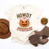 Simply Sage Market Women's Howdy Pumpkin Short Sleeve Garment Dyed Tee - 2 of 2