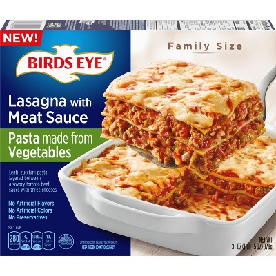 Birds Eye Frozen Veggie Pasta Lasagna with Meat Sauce - 31oz | Shop