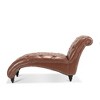 Dolonm Chaise Lounge,Armless Chaise Lounge,Velvet Accent Chair,Solid Wood Frame,220LBS Capacity for Bedroom/Living Room - 3 of 4