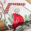 Transpac Cardinal Fabric Tea Towel Multicolor Cotton Kitchen Towel for Christmas Indoor Decor and Gift Giving - 2 of 2