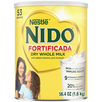 Nestle Nido Fortificada Toddler Powdered Milk Beverage - 56.4oz​