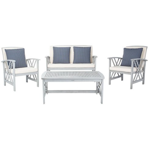 Safavieh fontana 4 pc outdoor online set