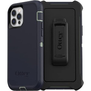 OtterBox DEFENDER SERIES case for iPhone 12 Pro - Varsity Blues (77-65402) - 1 of 2