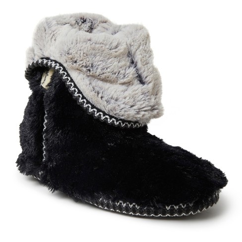 Women's Cozy Slipper Booties, Pile Fleece