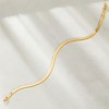 Pure Collection by Ross-Simons 3mm 14kt Yellow Gold Herringbone Bracelet - 2 of 4