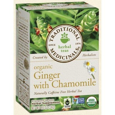 Traditional Blends Tea's-Organic Golden Ginger by Traditional Medicinals  -  16 Bag