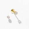 Pure Collection by Ross-Simons 0.10 ct. t.w. Diamond Flat-Back Stud Earrings in 14kt Yellow Gold - 4 of 4