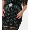Unique Vintage Women's Plus Nadine Fringe Flapper Dress - 2 of 4