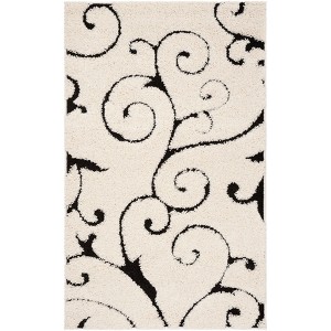 Florida Shag SG455 Power Loomed Area Rug - Safavieh - 1 of 4