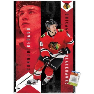 Trends International NHL Chicago Blackhawks - Connor Bedard 24 Unframed Wall Poster Prints - 1 of 4