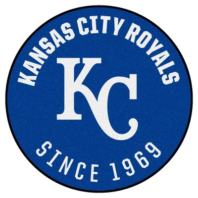 MLB Kansas City Royals 27"x27" 1969 Retro Collection Roundel Rug