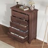 41.3" Tall Vertical Dresser - 5-Drawer Freestanding Storage Chest for Bedroom & Living Room - 2 of 4