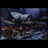 Northlight LED Lighted Santa Claus in Sleigh Christmas Canvas Wall Art 15.75" x 23.5" - 3 of 4